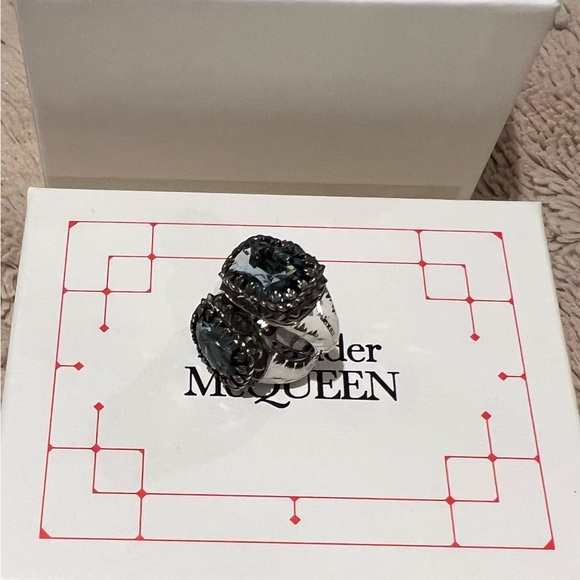 Alexander McQueen Silver Earrings - Picture 5 of 10